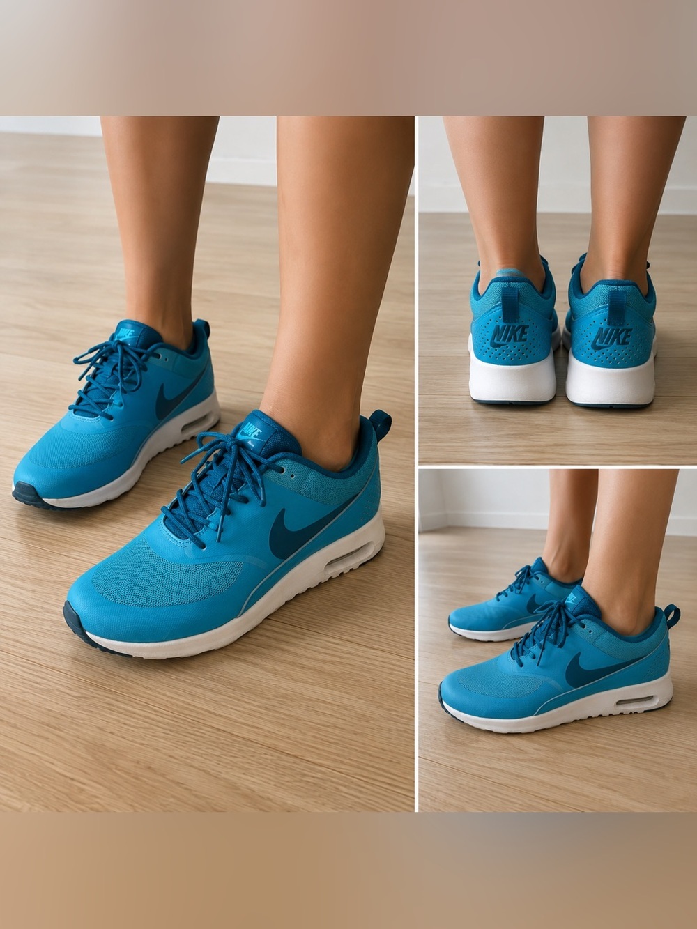 Nike womens Air Max Thea Blue sneakers size 6.5